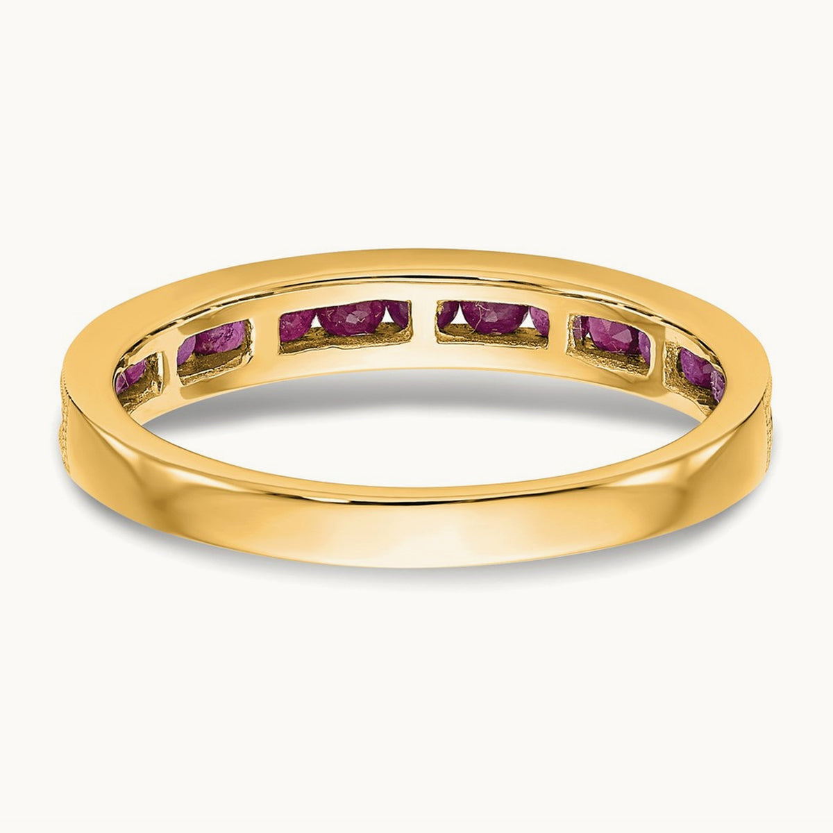 Ruby Band — 14K Yellow Gold, 7