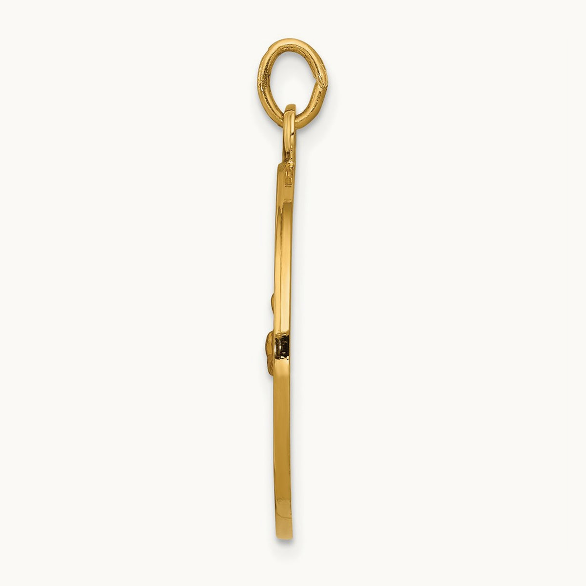Saint Francis Medal Pendant, 14K