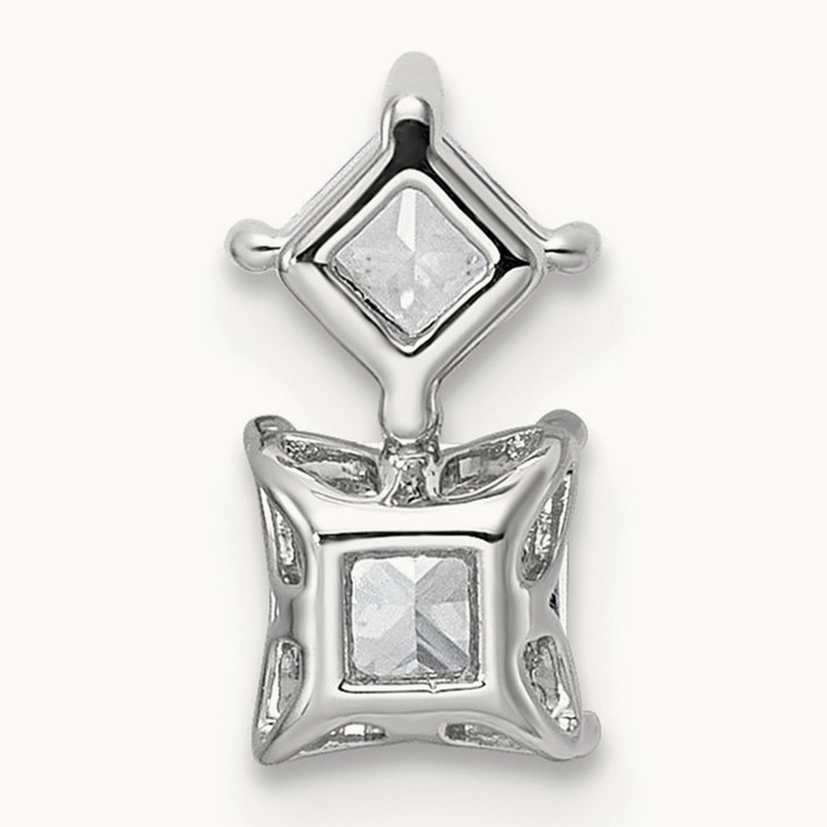 Princess Pendant, 0.75 ct tw Lab-Grown Diamond