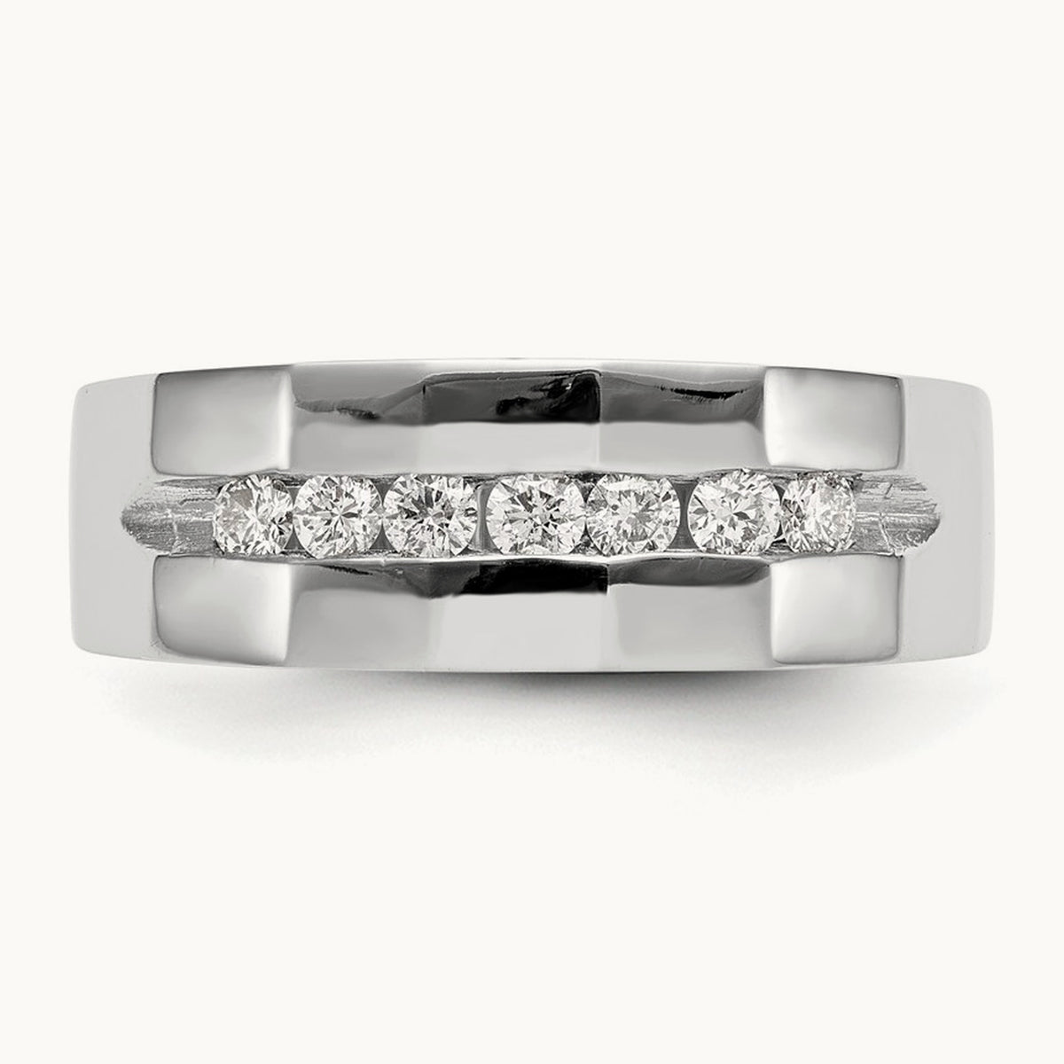 Men's Band, 0.25 ct tw Lab-Grown Diamond