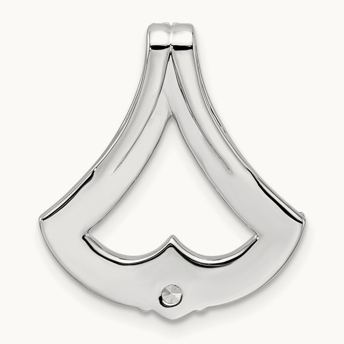 Chain Slide Pendant, 1.00 ct tw Lab-Grown Diamond