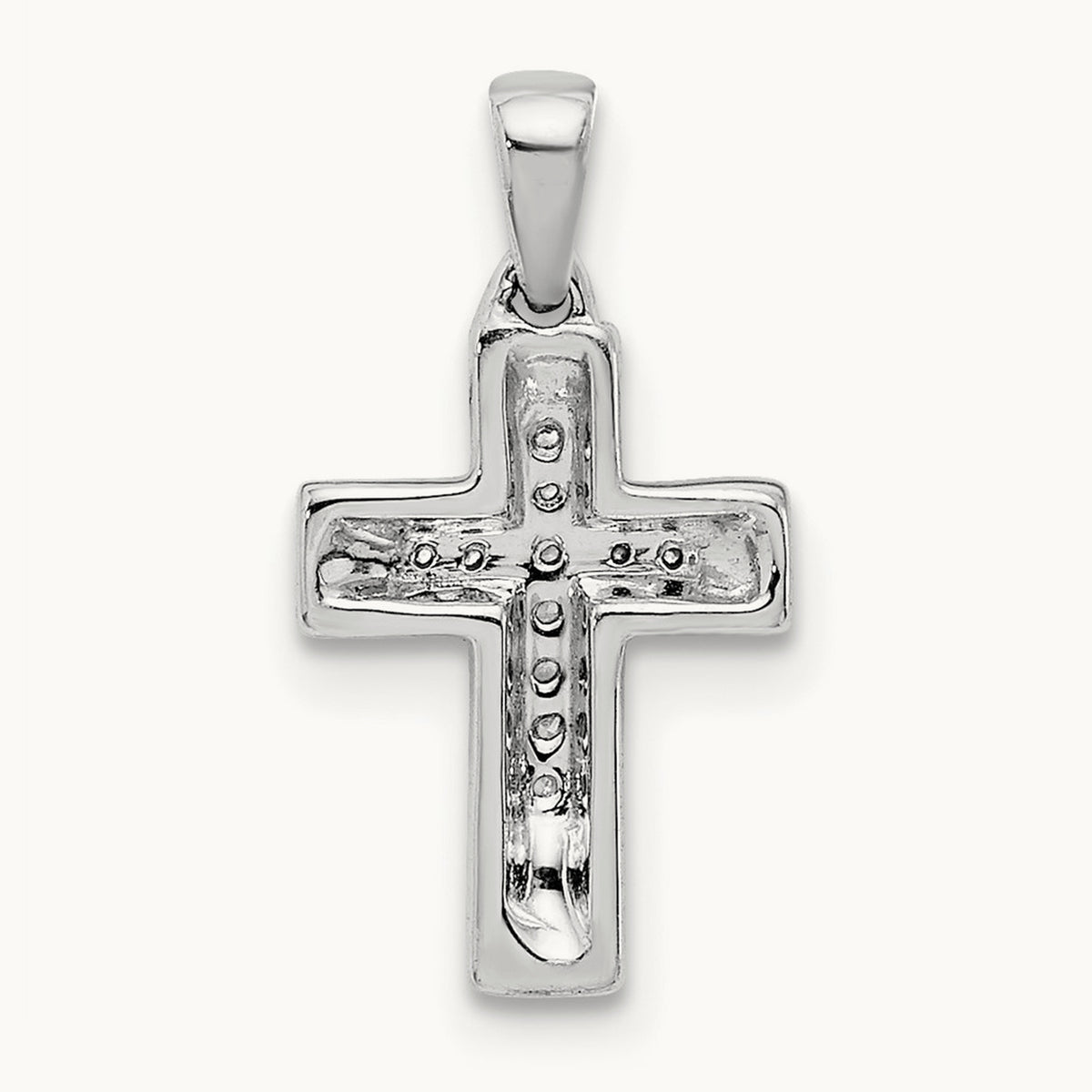 Diamond Cross Pendant — photo set
