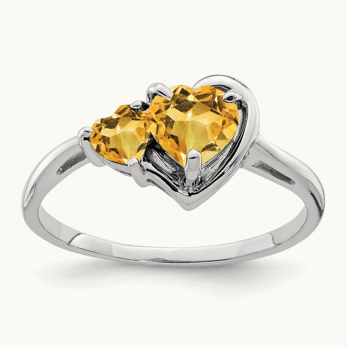 Gemstone Ring, 14K White Gold