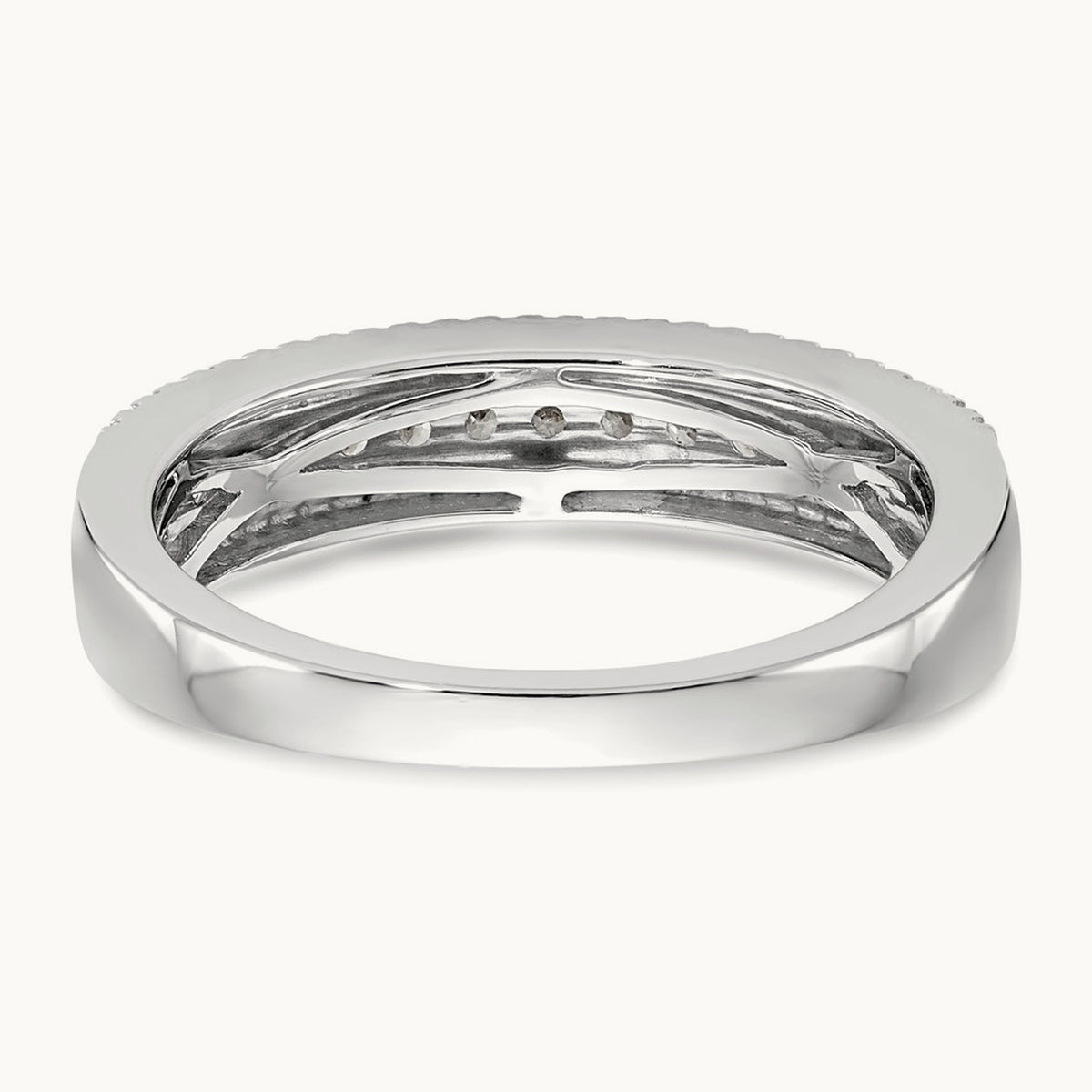Diamond Band, 14K White Gold