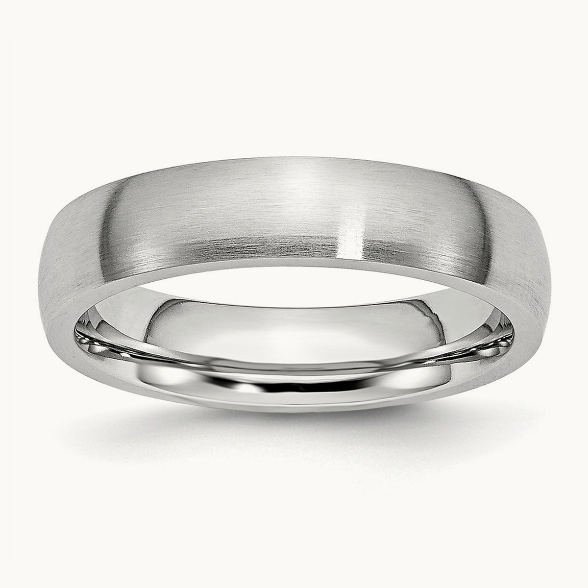 Cobalt Satin Half Round Band — 5mm (2)