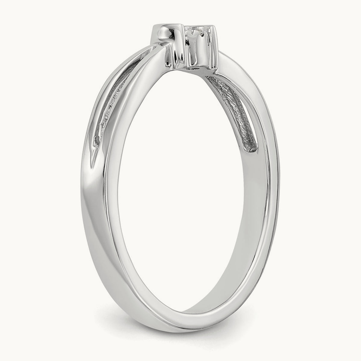 First Promise Complete Diamond Promise/Engagement Ring, 14K White Gold