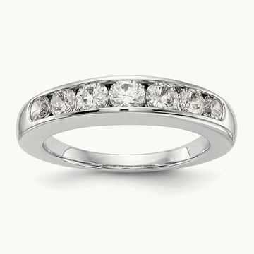 7-Stone Channel Band, 1.00 ct tw