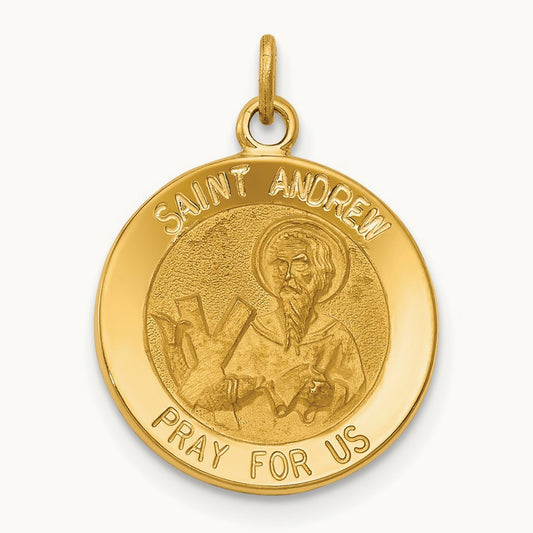 Saint Andrew Medal Charm — 20.2mm