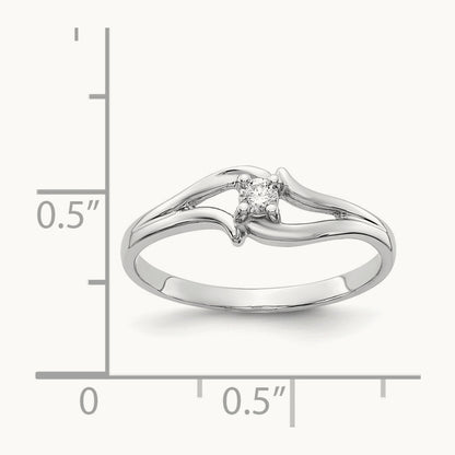 Polished AA Diamond Ring — photo set