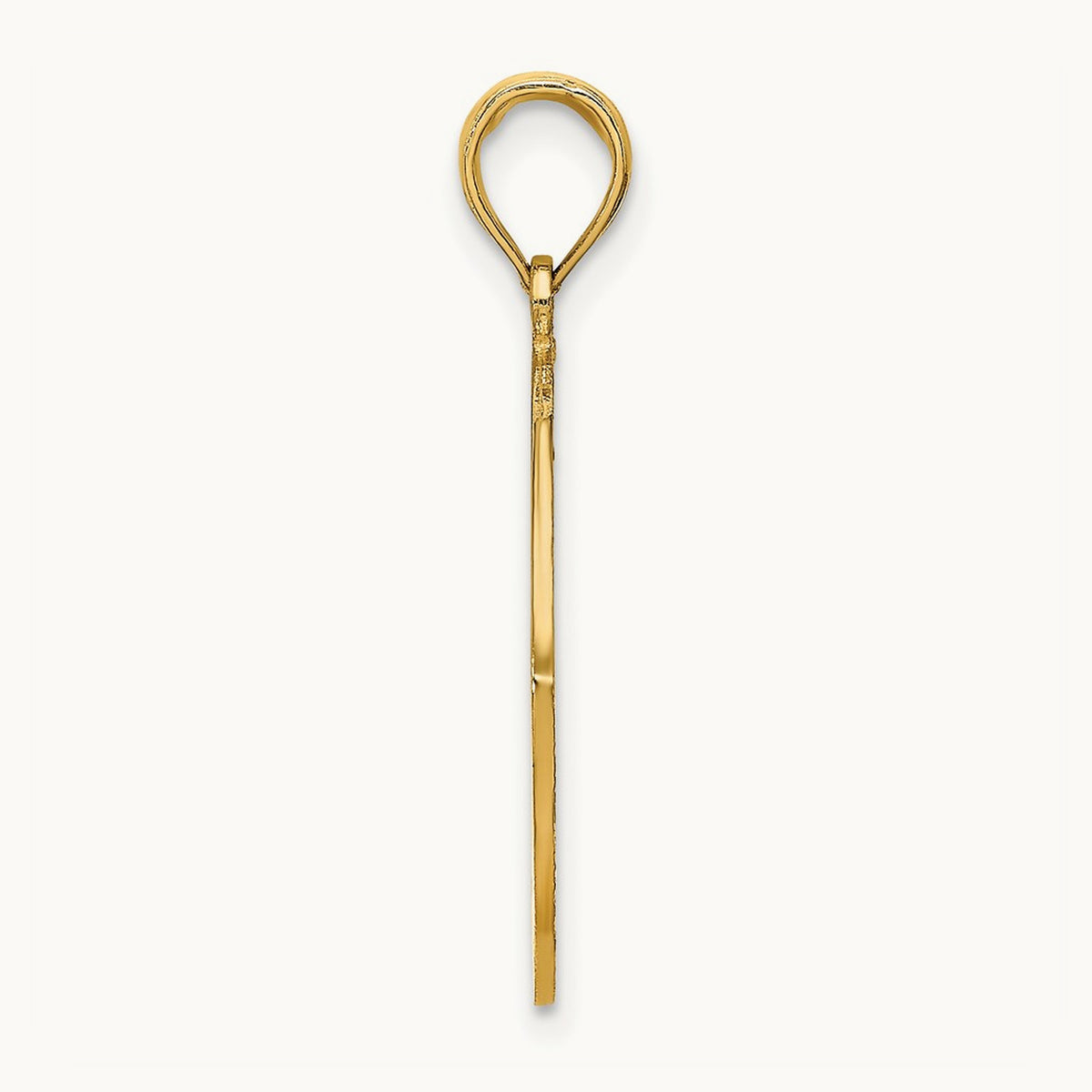LONG BEACH ISLAND w/ Dolphins Charm, 14K