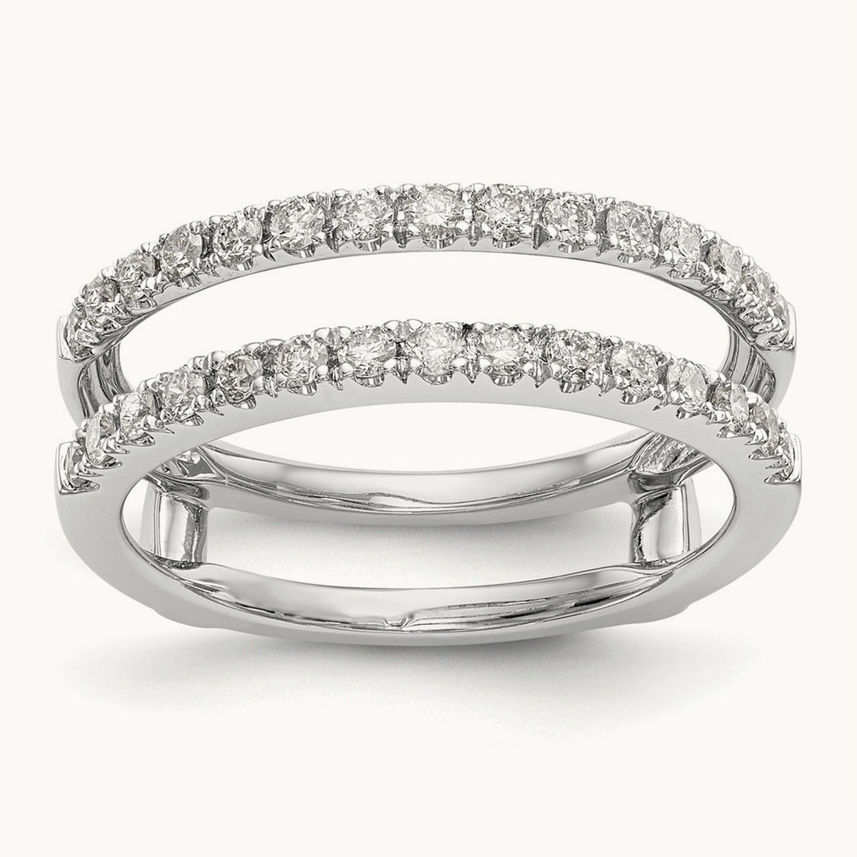 Ring Guard, 0.50 ct tw Lab-Grown Diamond — VS/SI (Great), 14K White Gold