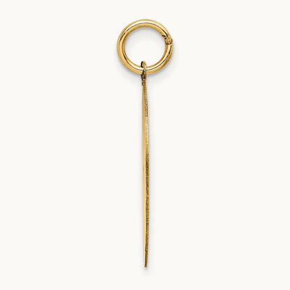 Solid Polished Smiley Face Pendant, 14K