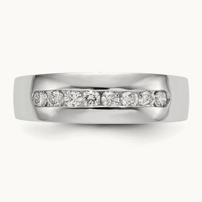Men's Band, 0.50 ct tw Lab-Grown Diamond