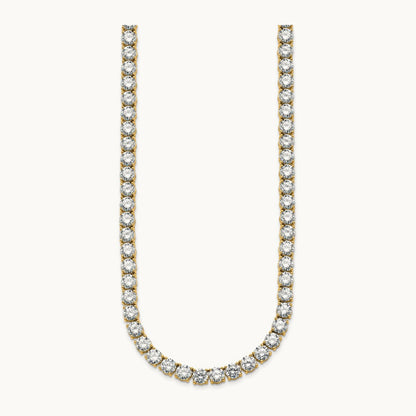 Straight Tennis Necklace, 56 1/4-74 1/4 ct Lab-Grown Diamond