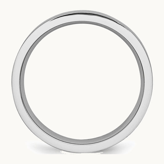 Chisel Cobalt Flat Satin 5mm Band