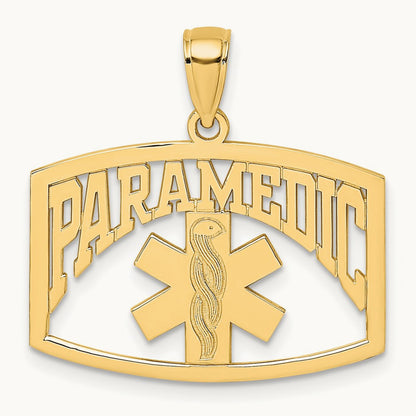 PARAMEDIC Charm — 14K Yellow Gold