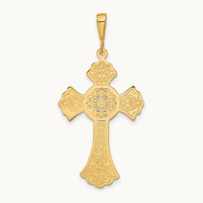 Celtic Cross Pendant, 14K
