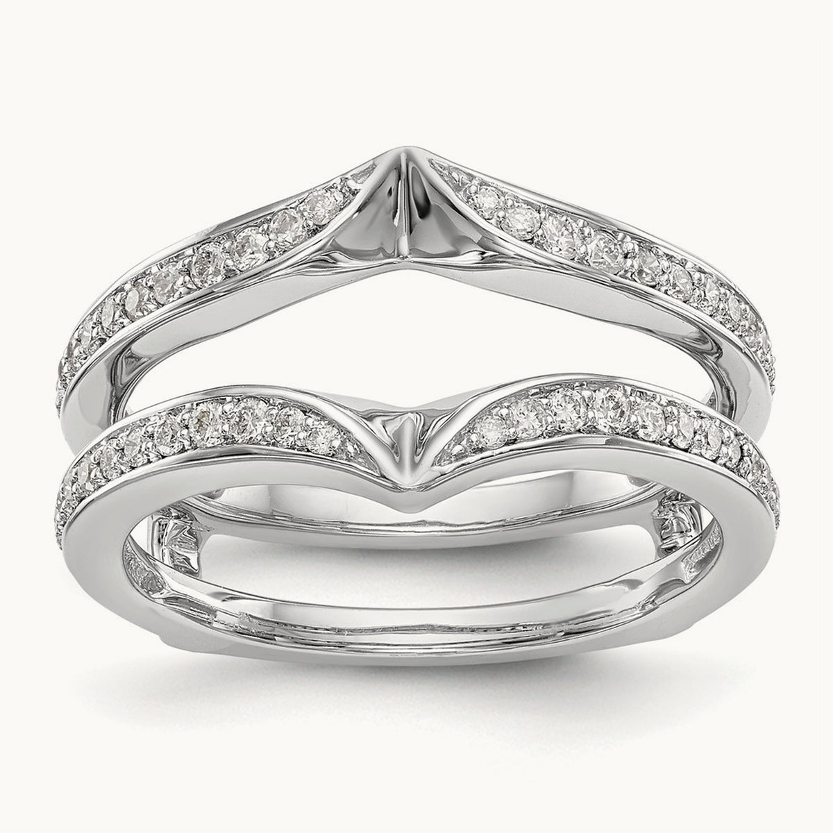 Diamond Guard, 14K White Gold