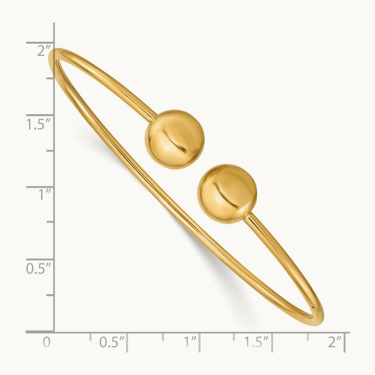 Polished Flexible Bangle — photo set