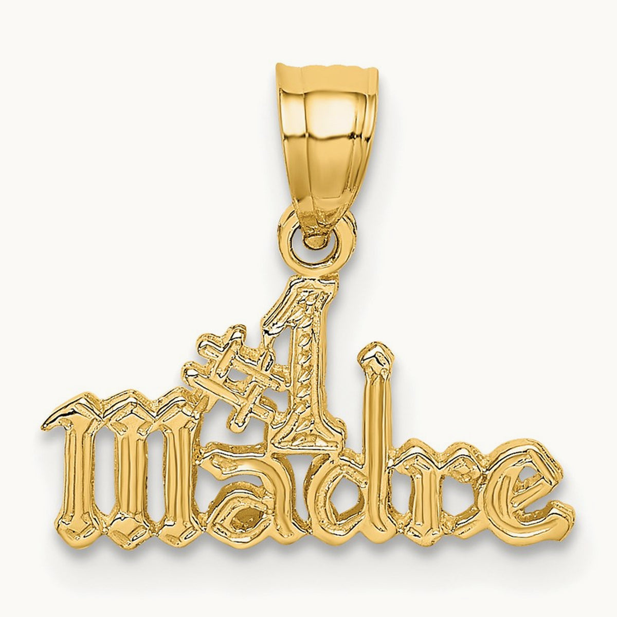 #1 MADRE Charm, 14K