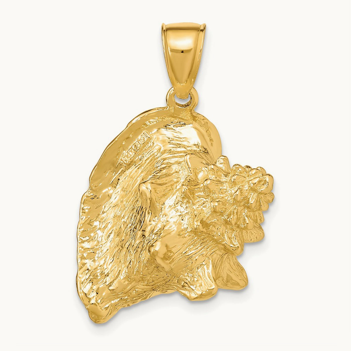 3-D Conch Shell Charm — photo set