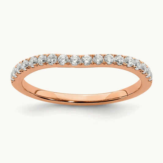 Wedding Band, 0.25 ct tw Lab-Grown Diamond