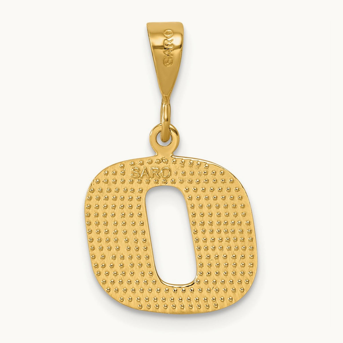 Textured Charm — O