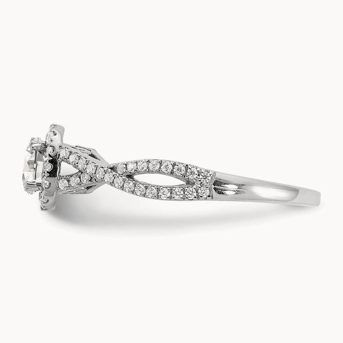 Semi-Mount Engagement Ring, 0.25 ct tw