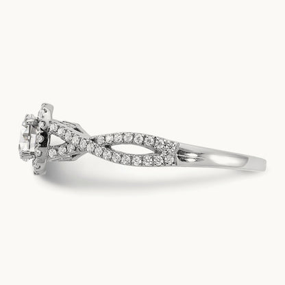Semi-Mount Engagement Ring, 0.25 ct tw