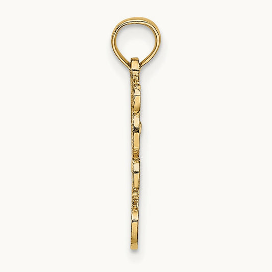 Cut out Teddy Bear Charm — 9.9mm