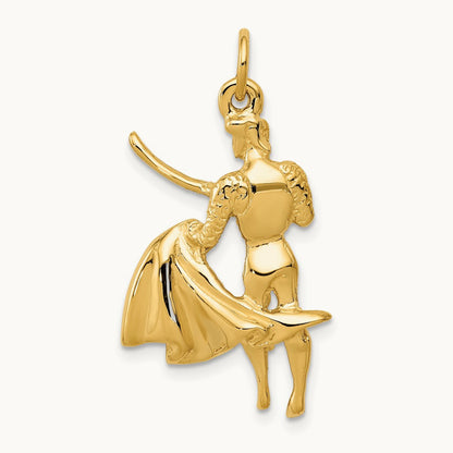 Matador Charm, 14K