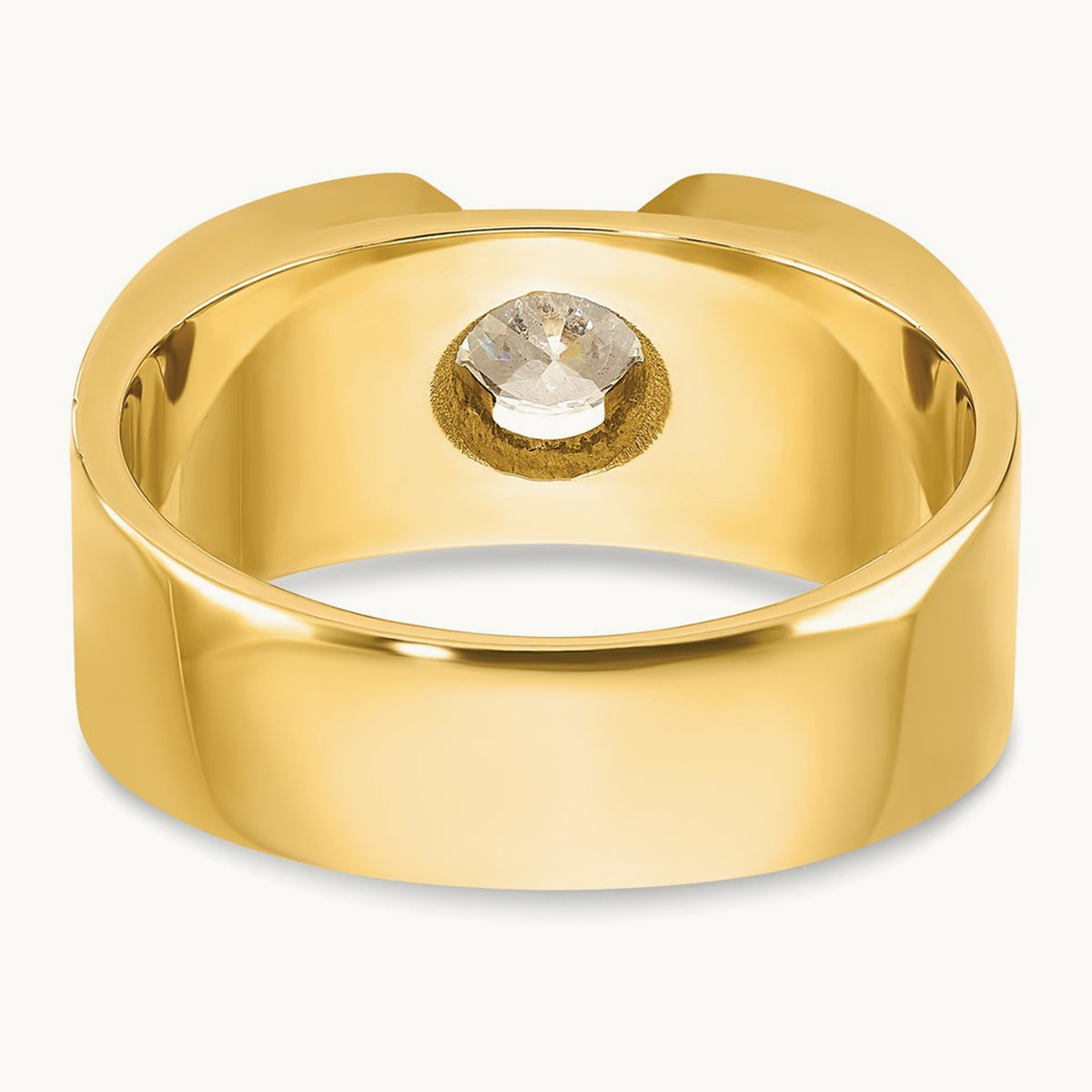 IBGoodman Men's Diamond Complete Ring, 14K