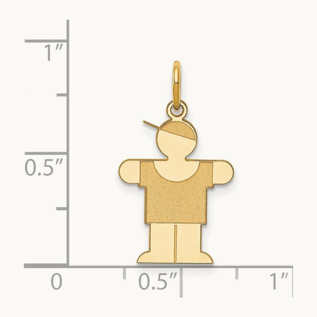 Kid Charm — 14K Yellow Gold