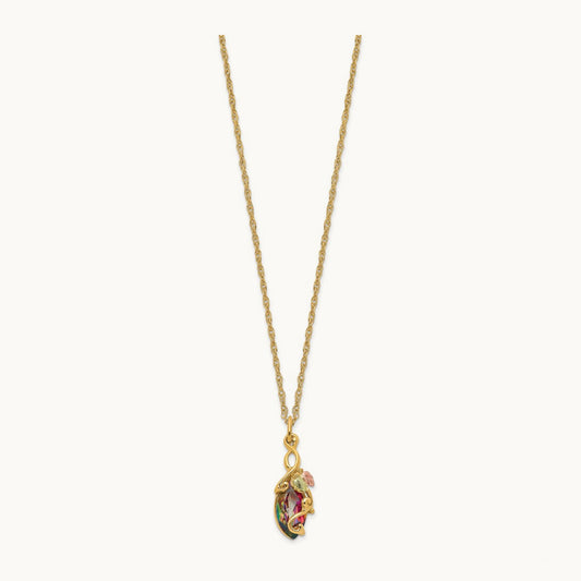 Black Hills Gold Mystic Topaz Necklace