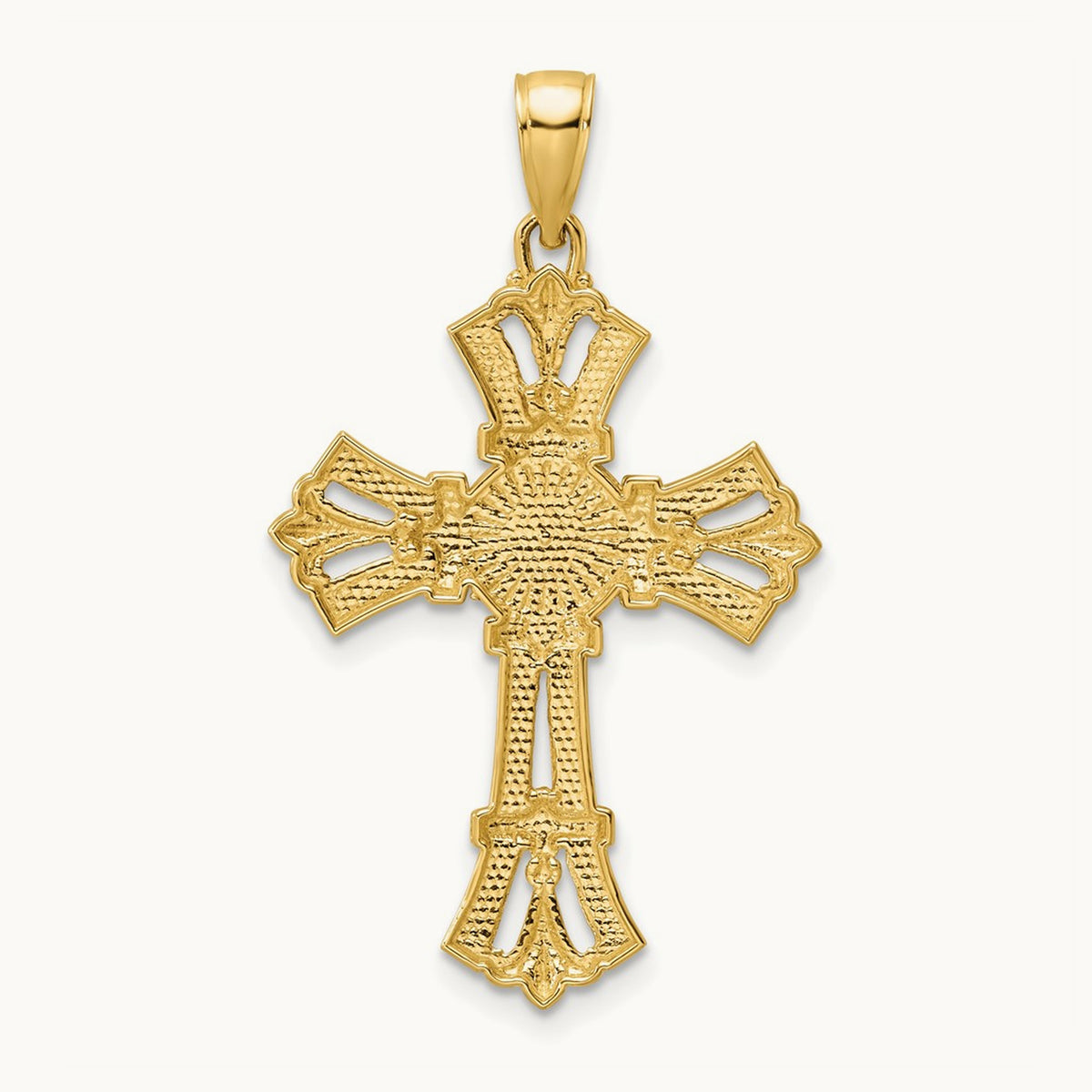 Polished Fancy Cross Pendant — photo set