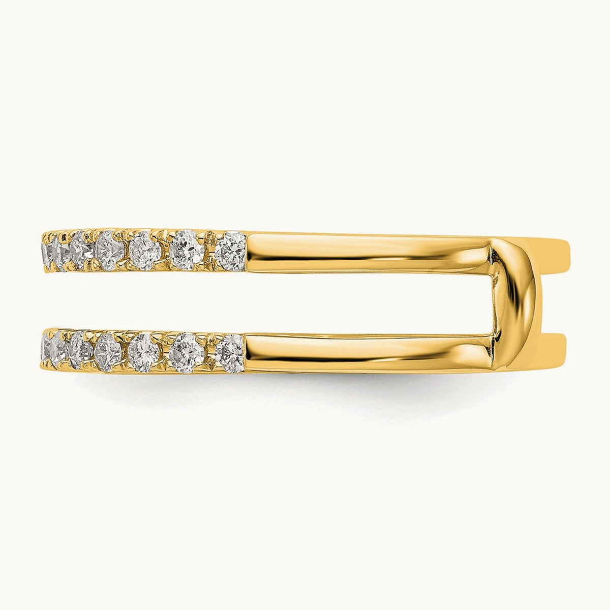 Ring Guard, 0.50 ct tw Lab-Grown Diamond — VS/SI (Great), 14K Yellow Gold