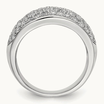 Diamond Band, 14K White Gold