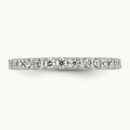 15 Stone Band, 0.50-0.75 ct tw Lab-Grown Diamond