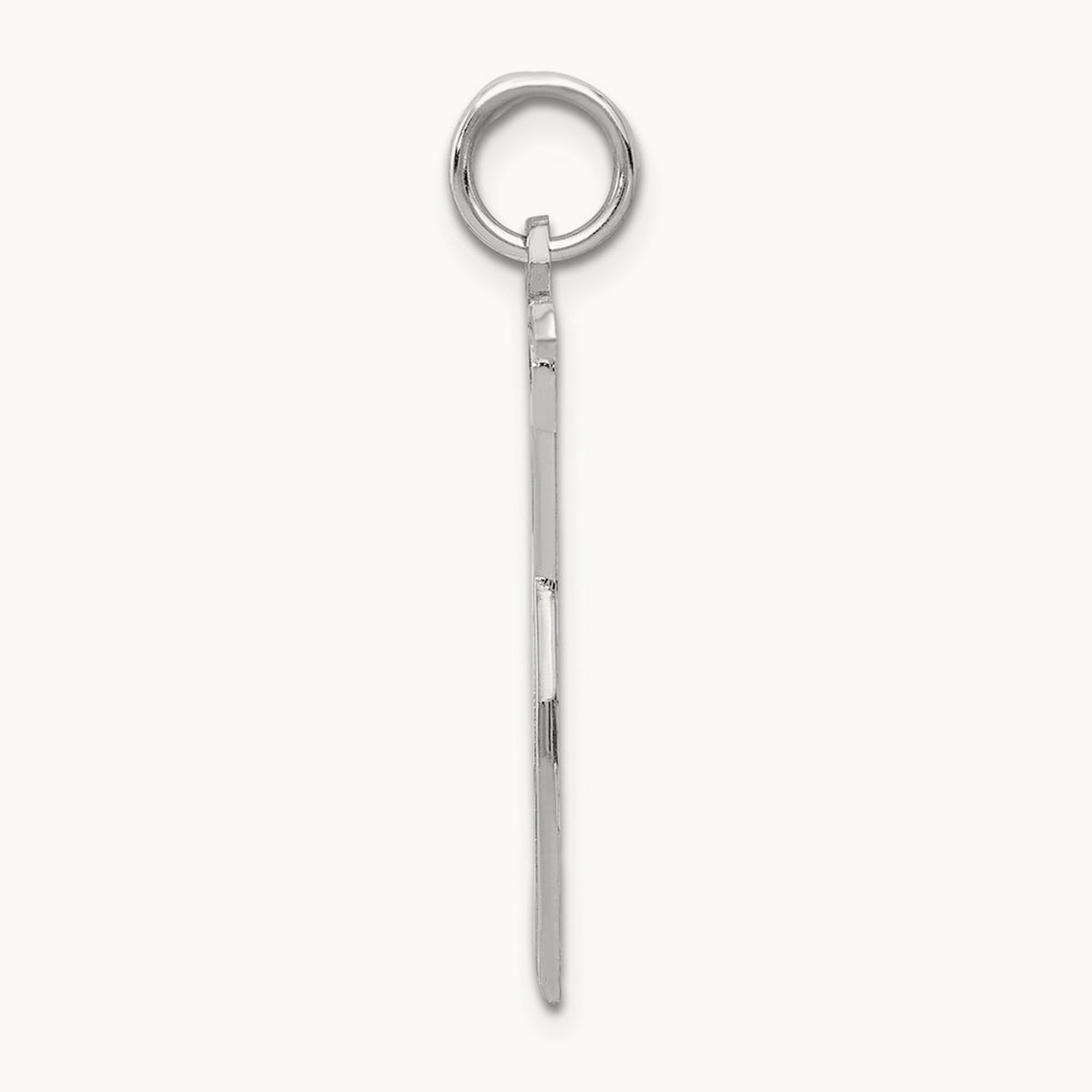 Scissors Charm, 14K White Gold