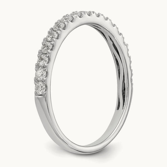 Diamond Band, 14K White Gold