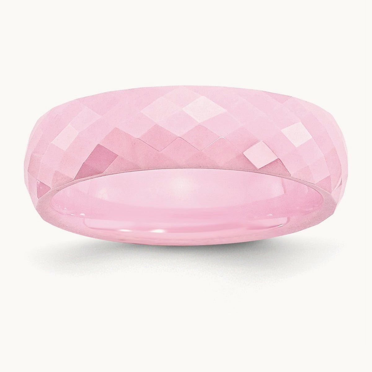 Faceted Polished Band — 6mm