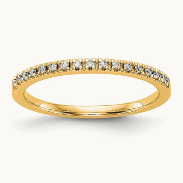 Diamond Wedding Band, 10K