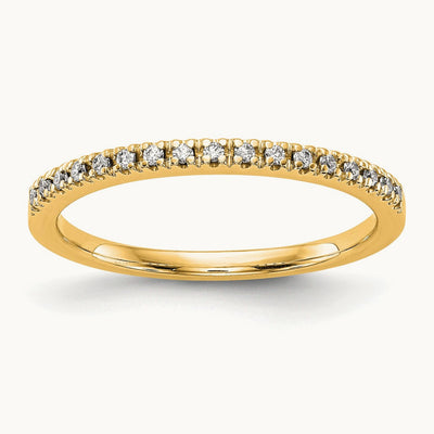 Diamond Wedding Band, 10K
