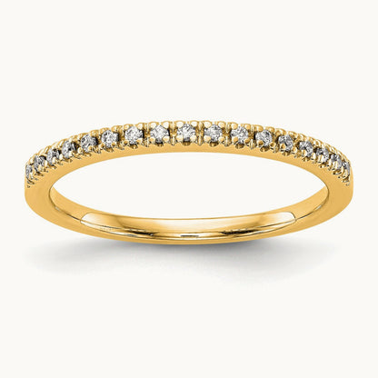 Diamond Wedding Band, 10K