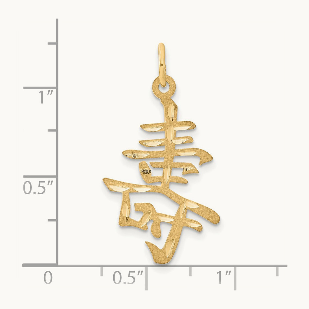 Long Life Charm, 14K