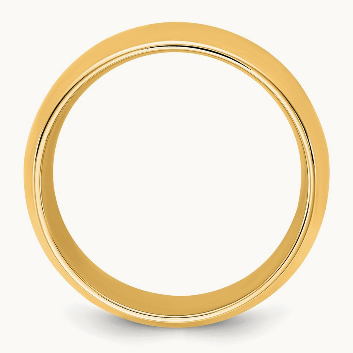 Standard Comfort Fit Band, 9mm, 10K Yellow Gold