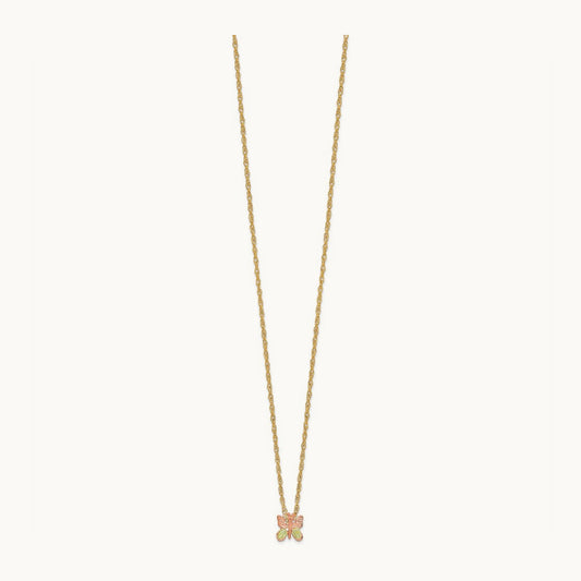 Black Hills Gold Butterfly Necklace