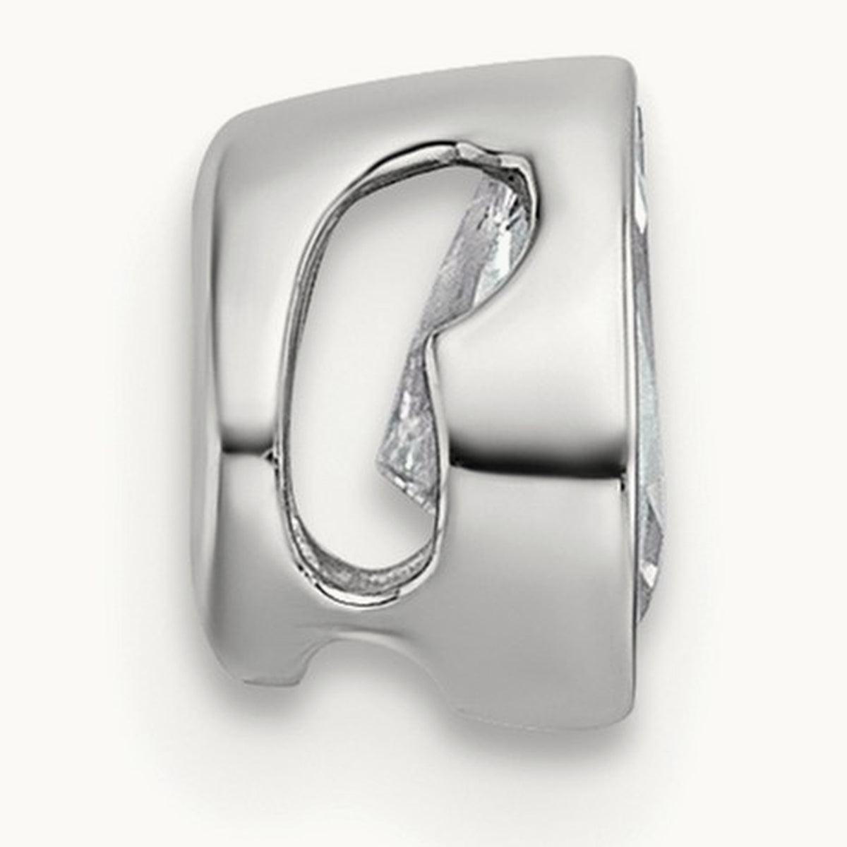 Pear Bezel Chain Slide, 0.25-3.00 ct tw Lab-Grown Diamond — 1/4 ct, VS (Best), 14K White Gold