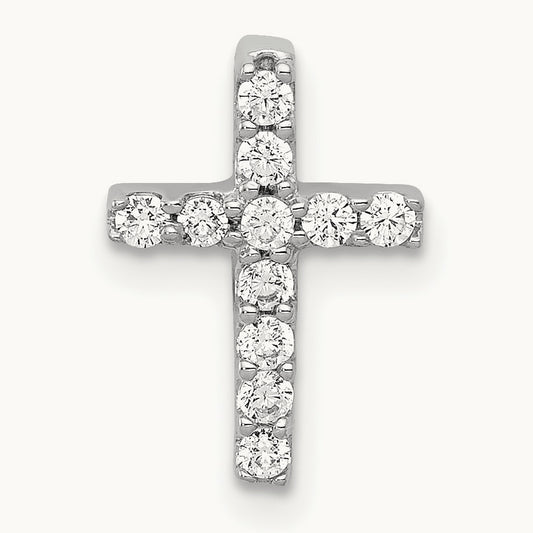 Diamond Latin Cross Chain Slide — 13mm