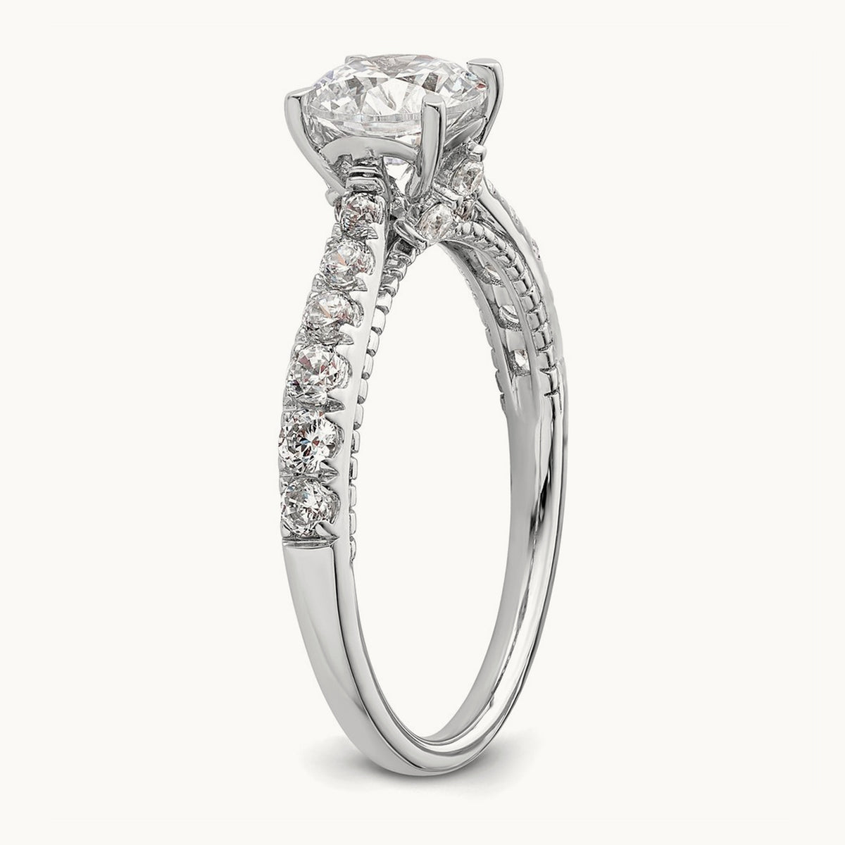 Semi-Mount Engagement Ring, 0.50 ct tw